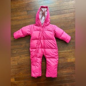 Girls Columbia snowsuit